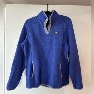 L.L. Bean Sweater Fleece Pullover